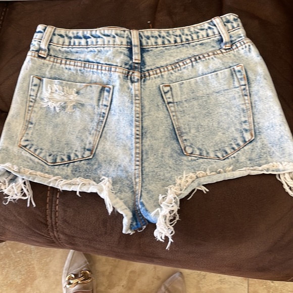 SIGNATURE. Size 8 color blue and white jeans - Picture 7 of 7